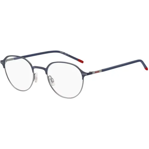 Glasses, male, , Size: ONE SIZE Metal Frame Glasses for Men - Hugo Boss - Modalova