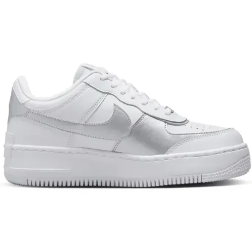 Leather Sneakers for Women , female, Sizes: 5 UK, 7 UK, 6 UK, 8 UK, 2 1/2 UK, 5 1/2 UK, 4 1/2 UK, 3 1/2 UK, 7 1/2 UK - Nike - Modalova