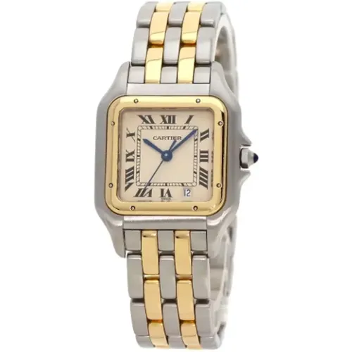 Pre-owned Watches, male, , Size: ONE SIZE Pre-owned Stainless Steel watches - Cartier Vintage - Modalova