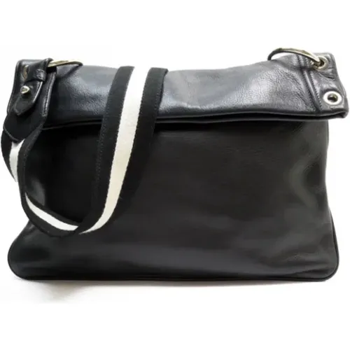 Pre-owned Cross Body Bags, male, , Size: ONE SIZE Pre-owned Leather shoulder-bags - Bally Pre-owned - Modalova