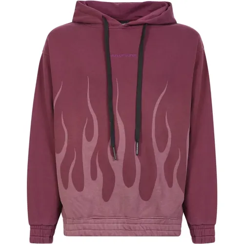 Corrosive Fs hoodie. Made of soft cotton with a bold and innovative design , male, Sizes: XS, M - Vision OF Super - Modalova
