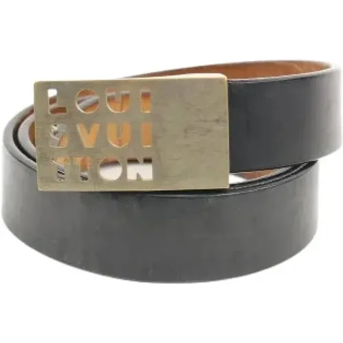 Pre-owned Leather belts , unisex, Sizes: ONE SIZE - Louis Vuitton Vintage - Modalova