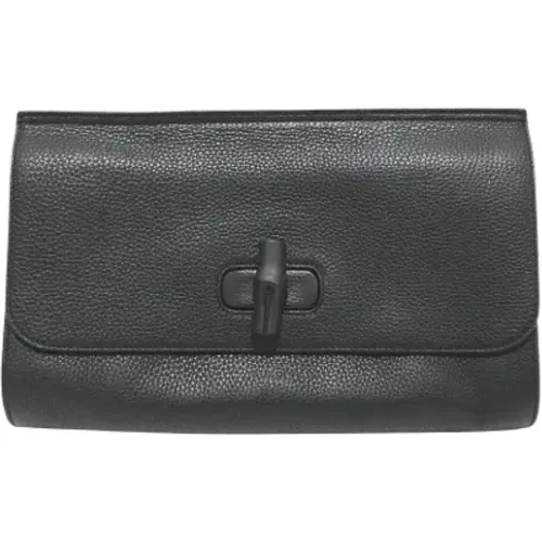 Pre-owned Clutches, female, , Size: ONE SIZE Pre-owned Leather gucci-bags - Gucci Vintage - Modalova