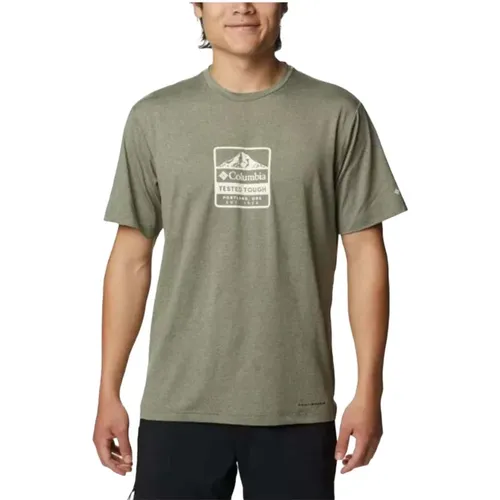 Pecho Tech T-shirt , Herren, Größe: L - Columbia - Modalova