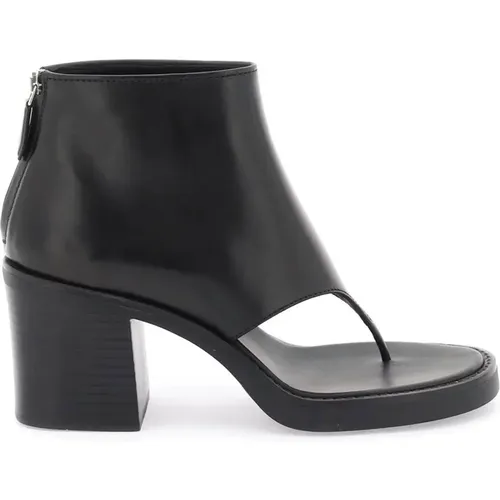 Leder Flip Flop Stiefel Miu Miu - Miu Miu - Modalova