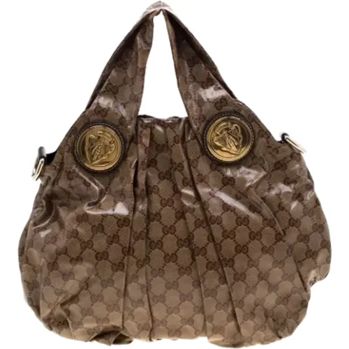 Pre-owned Beschichtetes Canvas handtaschen - Gucci Vintage - Modalova