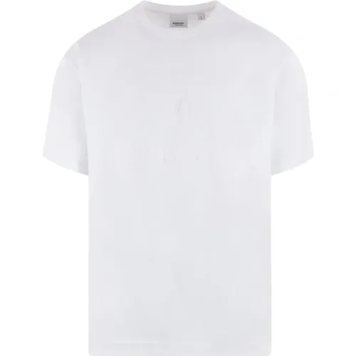 Jersey Cotton T-shirt with Equestrian Teddy Logo , male, Sizes: XL, L, M - Burberry - Modalova