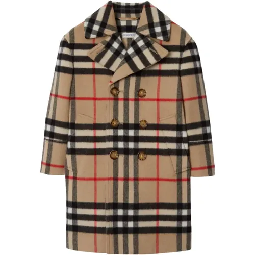 Vintage Check Kinder Mantel Grau - Burberry - Modalova