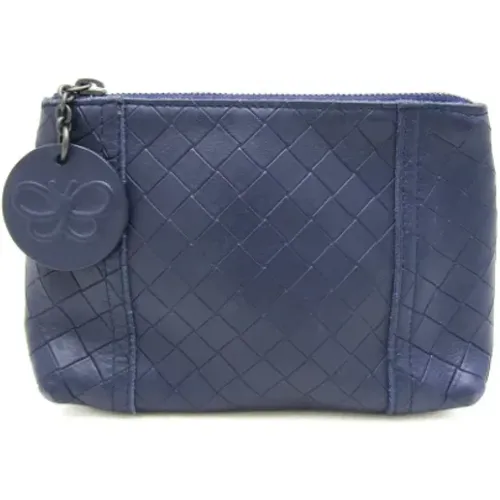 Pre-owned Clutches, female, , Size: ONE SIZE Pre-owned Leather pouches - Bottega Veneta Vintage - Modalova