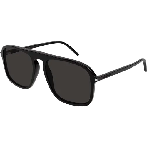 SL 590 001 Sunglasses , unisex, Sizes: 57 MM - Saint Laurent - Modalova