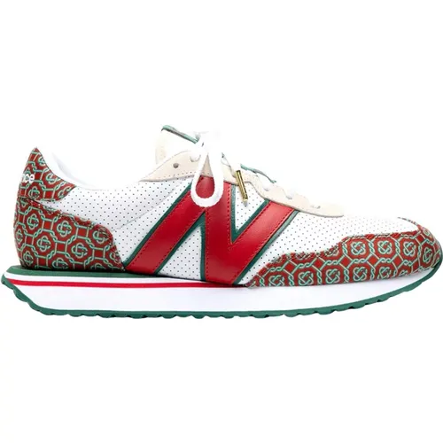 Limitierte Auflage Rotes Monogramm 237 Casablanca , Herren, Größe: 37 EU - New Balance - Modalova