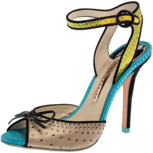 Pre-owned Satin sandals , female, Sizes: 4 UK - Sophia Webster Pre-owned - Modalova