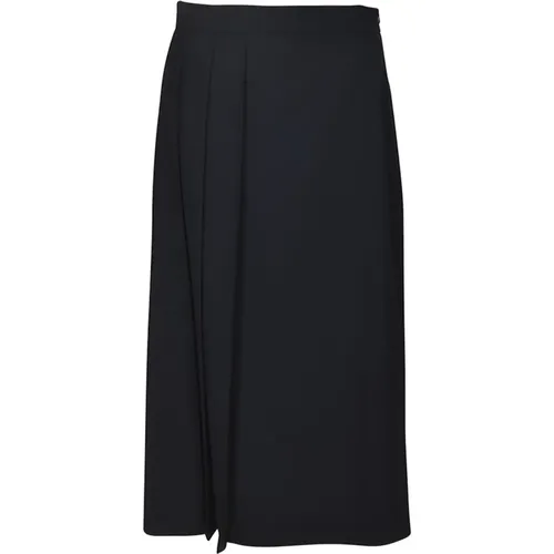 Midi Skirts, female, , Size: L A-Line Midi Skirt - P.a.r.o.s.h. - Modalova