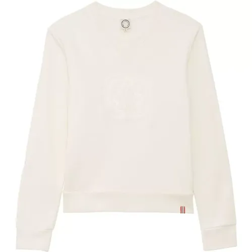 Clémence ecru sweater - Clémence ecru sweater , Damen, Größe: XS - Ines De La Fressange Paris - Modalova