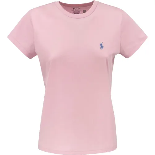 Sand Jersey T-Shirt Upgrade - Bequem und Stilvoll , Damen, Größe: L - Ralph Lauren - Modalova
