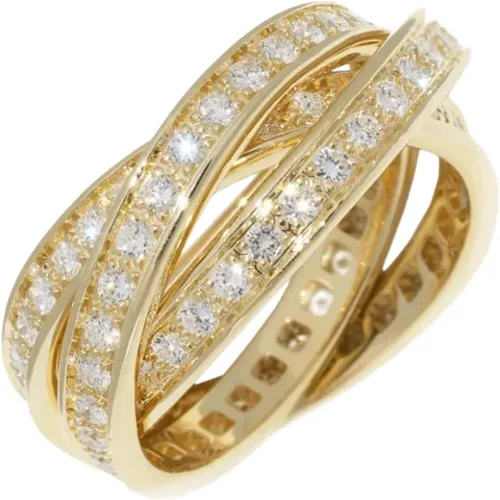 Pre-owned Jewellery, female, , Size: ONE SIZE Pre-owned Metal rings - Cartier Vintage - Modalova