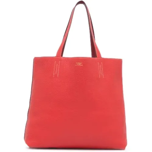 Pre-owned Tote Bags, female, , Size: ONE SIZE Pre-owned Leather shoulder-bags - Hermès Vintage - Modalova