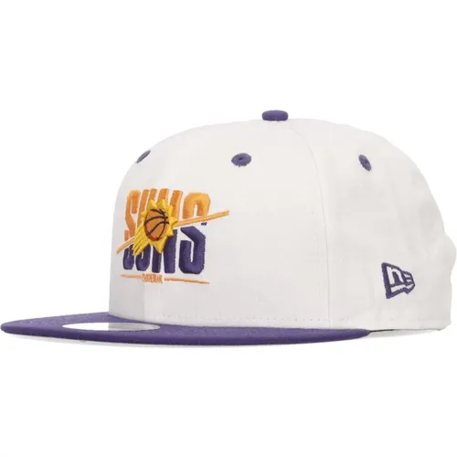 Phoenix Suns Flache Schirmkappe Weiß/Lila - new era - Modalova