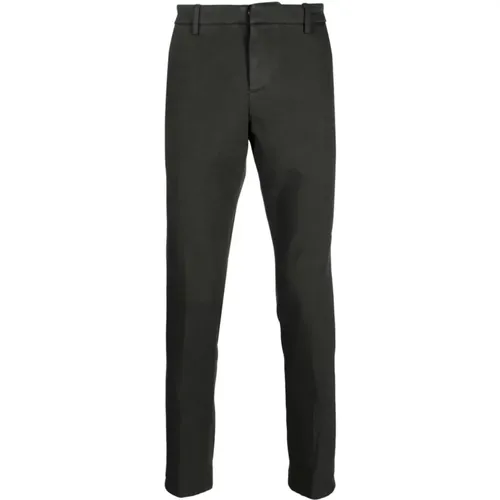 Warm Stretch Cotton Pants , male, Sizes: W36 - Dondup - Modalova