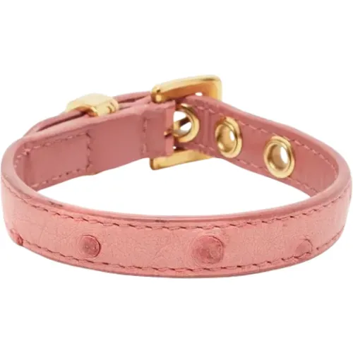 Pre-owned Jewellery, female, , Size: ONE SIZE Pre-owned Leather bracelets - Miu Miu Pre-owned - Modalova