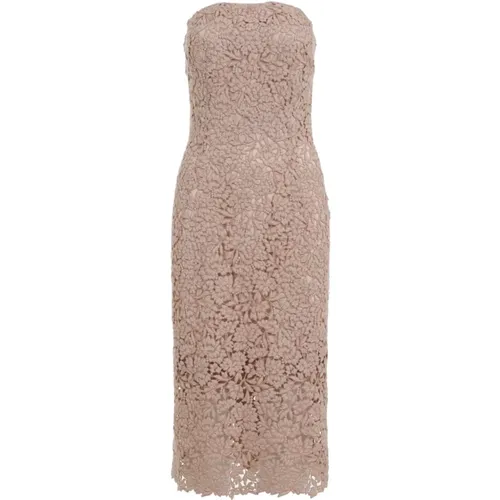 Midi Dresses, female, , Size: XS Elegant Midi Dress for Women - Ermanno Scervino - Modalova