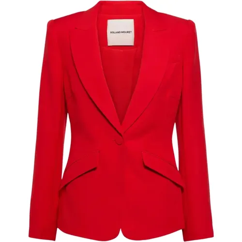 Blazers, female, , Size: S Blazer Single-Breasted Stylish - Roland Mouret - Modalova