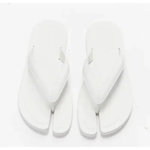 Pre-owned Rubber sandals , female, Sizes: 6 UK - Maison Margiela Pre-owned - Modalova