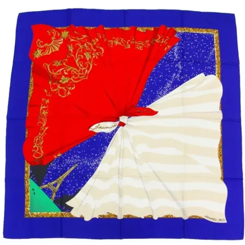 Pre-owned Scarves, female, , Size: ONE SIZE Pre-owned Silk scarves - Hermès Vintage - Modalova