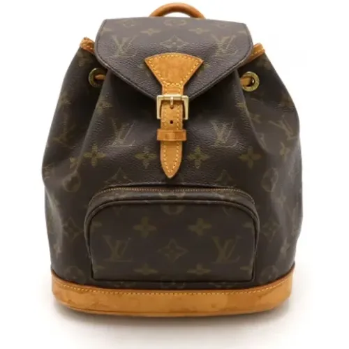 Pre-owned Backpacks, female, , Size: ONE SIZE Pre-owned Canvas shoulder-bags - Louis Vuitton Vintage - Modalova