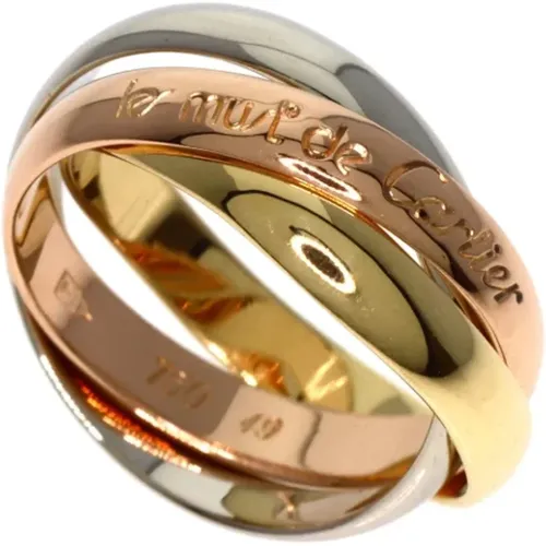 Pre-owned Jewellery, unisex, , Size: ONE SIZE Pre-owned Gold rings - Cartier Vintage - Modalova