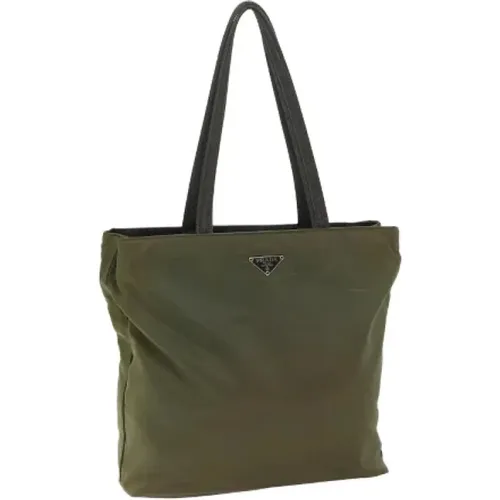 Pre-owned Tote Bags, female, , Size: ONE SIZE Pre-owned Nylon prada-bags - Prada Vintage - Modalova