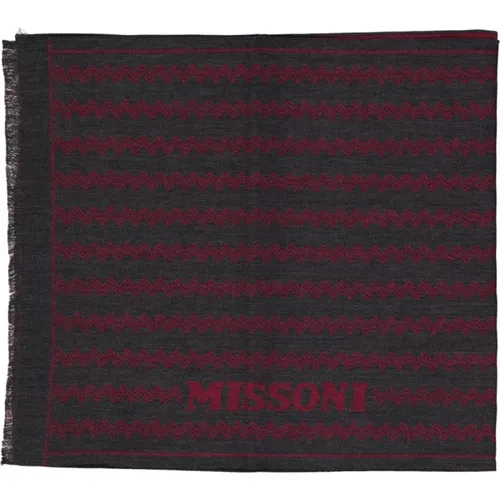 Winter Scarves, female, , Size: ONE SIZE Sc36W0D9924 Wool Scarf - Missoni - Modalova