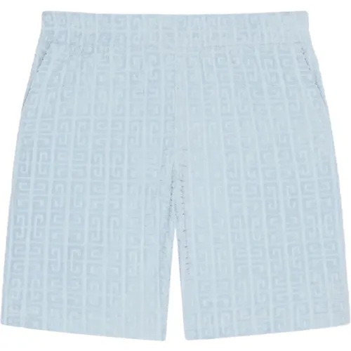 Clear Shorts with 4G Pattern , male, Sizes: S, L, M - Givenchy - Modalova