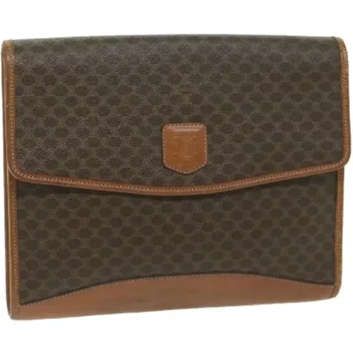 Pre-owned Clutches, female, , Size: ONE SIZE Pre-owned Leather celine-bags - Celine Vintage - Modalova