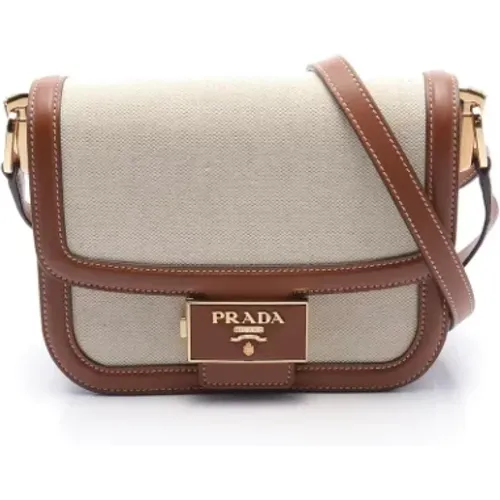 Pre-owned Leather prada-bags , female, Sizes: ONE SIZE - Prada Vintage - Modalova