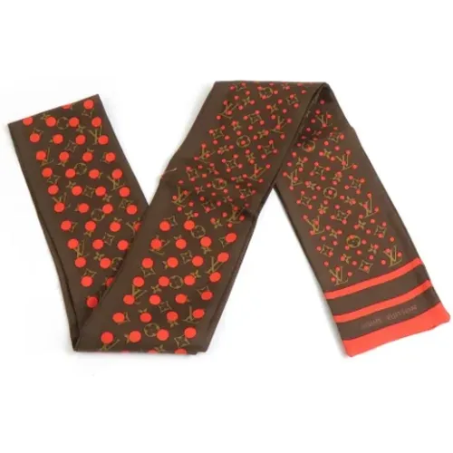 Pre-owned Scarves, female, , Size: ONE SIZE Pre-owned Silk scarves - Louis Vuitton Vintage - Modalova