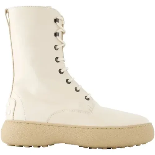 Leder boots Tod's - TOD'S - Modalova