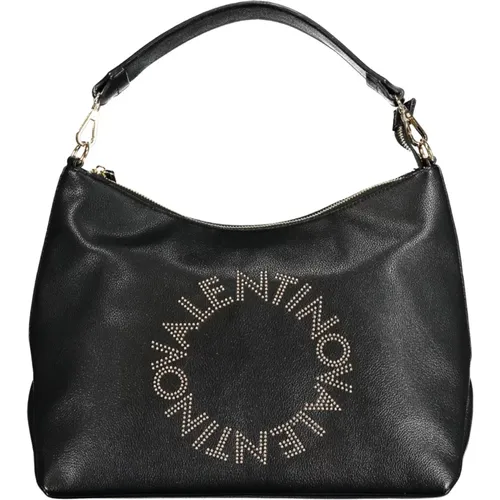 Schwarze Schultertasche mit abnehmbarem Riemen - Valentino by Mario Valentino - Modalova