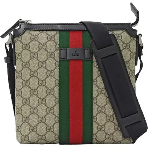 Pre-owned Cross Body Bags, female, , Size: ONE SIZE Pre-owned Canvas gucci-bags - Gucci Vintage - Modalova