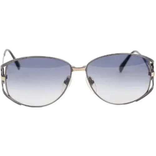 Pre-owned Accessories, female, , Size: ONE SIZE Pre-owned Metal sunglasses - Valentino Vintage - Modalova