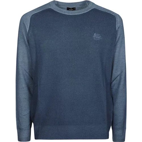 Casual Raglanärmel Pullover , Herren, Größe: M - ETRO - Modalova