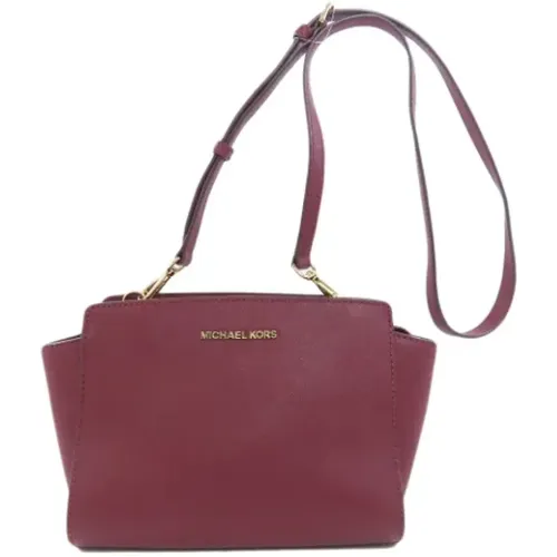 Pre-owned Cross Body Bags, female, , Size: ONE SIZE Pre-owned Canvas shoulder-bags - Michael Kors Pre-owned - Modalova