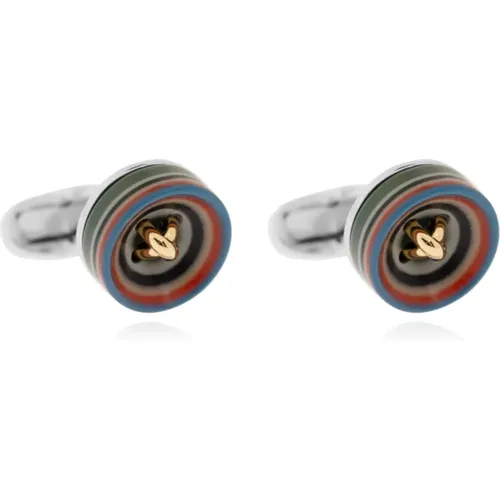 Cufflinks & Tie Clips, male, , Size: ONE SIZE Cufflinks - Paul Smith - Modalova