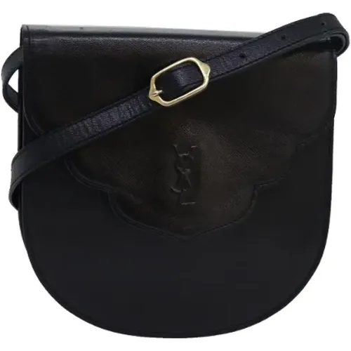 Pre-owned Cross Body Bags, female, , Size: ONE SIZE Pre-owned Leather shoulder-bags - Yves Saint Laurent Vintage - Modalova