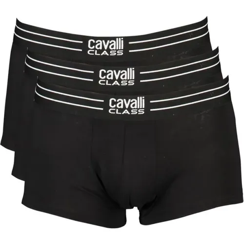 Bottoms, male, , Size: S Cotton Boxer Shorts Pack - Cavalli Class - Modalova