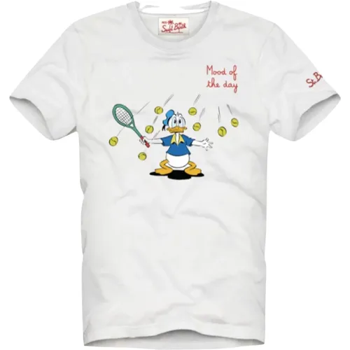 Kurzarm Special Edition Disney T-shirt - MC2 Saint Barth - Modalova