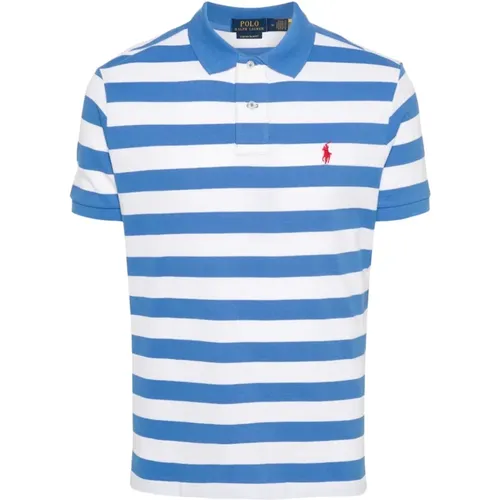 Blaue T-Shirts und Polos , Herren, Größe: S - Polo Ralph Lauren - Modalova