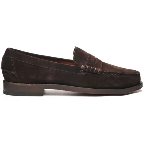 Loafers, male, , Size: 10 US Classic Dan Suede Moccasin - Sebago - Modalova