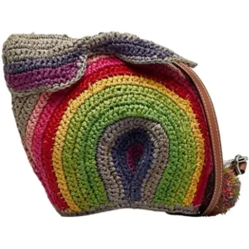 Pre-owned Cross Body Bags, female, , Size: ONE SIZE Pre-owned Fabric shoulder-bags - Loewe Pre-owned - Modalova