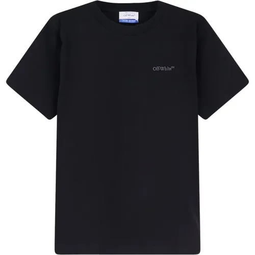 T-Shirts, male, , Size: S Cotton Crew-neck T-Shirt - Off White - Modalova